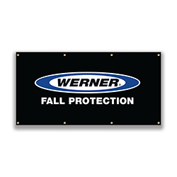 WERNER FALL PROTECTION BANNER